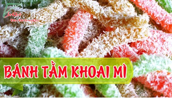 Cách làm bánh tằm khoai mì đón mùa đông về